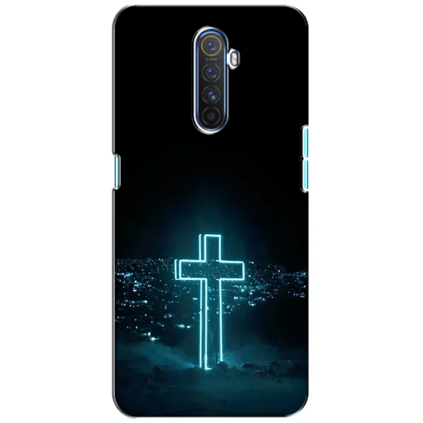 Чехол с принтом «Крест и город» для Realme X2 Pro