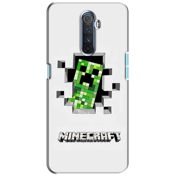Чехол с принтом «крипер Майнкрафт» для Realme X2 Pro