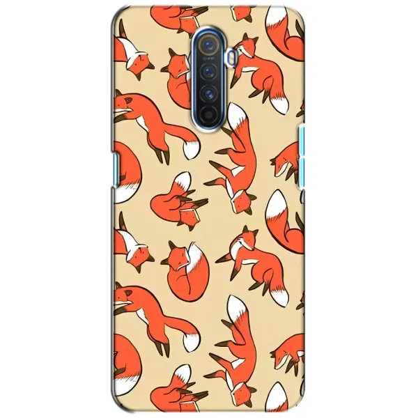 Чехол с принтом «Лисички» для Realme X2 Pro