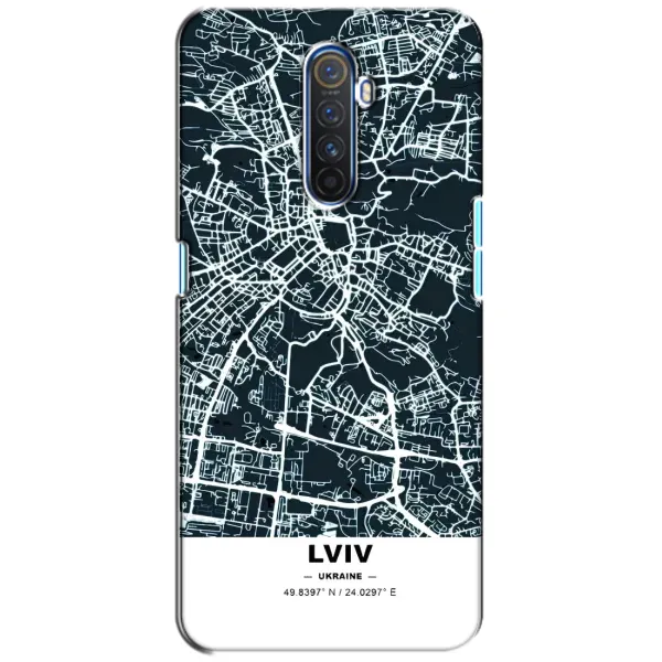 Чехол с принтом «Львов» для Realme X2 Pro