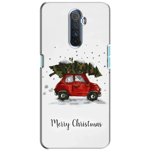 Чехол с принтом «Машина с елкой» для Realme X2 Pro
