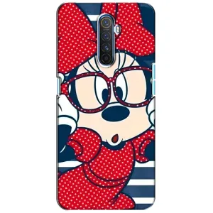 Эксклюзивный чехол для Realme X2 Pro (AlphaPrint - Мультяшные) (Маус в очках)