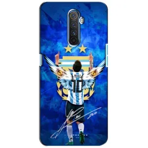 Чехлы для Realme X2 Pro (Leo чемпион) (AlphaPrint) (Месси сборная)