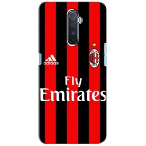 Чехлы для Realme X2 Pro (VPrint) - Футбольные клубы (Milan)