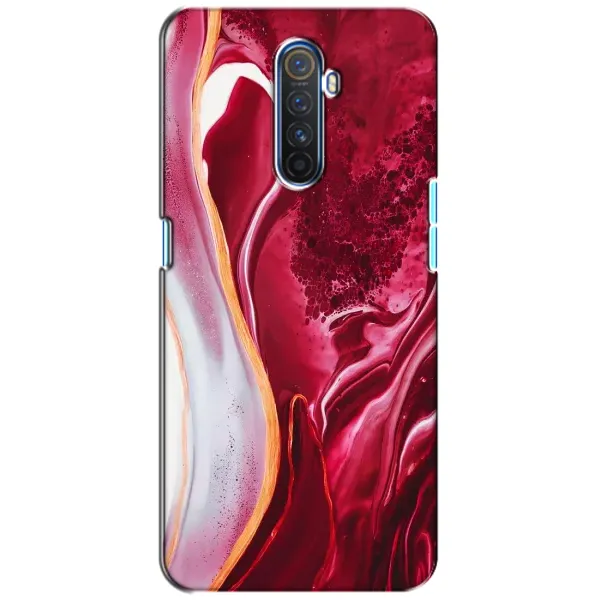 Чехол с принтом «Мрамор красный» для Realme X2 Pro