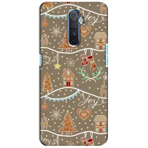 Новогодние, Праздничные Чехлы для Realme X2 Pro - 2024 год (Новогодние пряники)