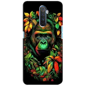 Чехол с Обезьянами Realme X2 Pro - (AlphaPrint) (Обезьяна в тропиках)