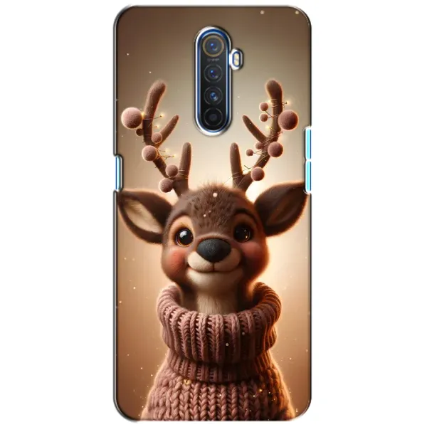 Чехол с принтом «Олень в свитере» для Realme X2 Pro