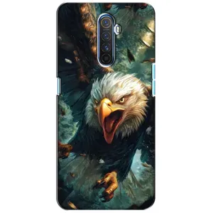 Чехол с картинкой «Хищники» для Realme X2 Pro (Орел в полете)