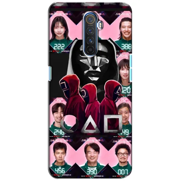 Чехол с принтом «Участники Игра кальмара» для Realme X2 Pro