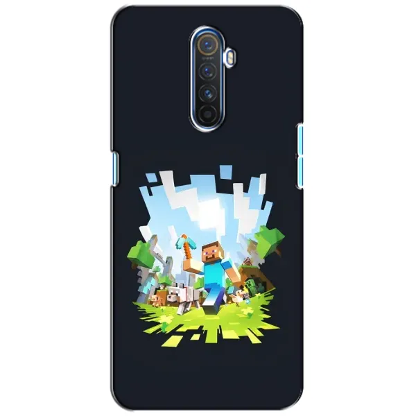 Чехол с принтом «персонажи Minecraft» для Realme X2 Pro