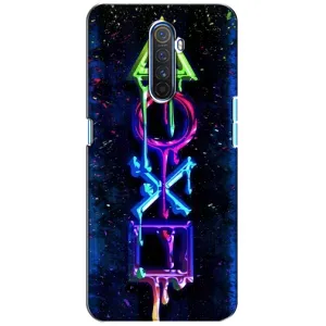 Чохол з принтом «Pleystation лого» для Realme X2 Pro