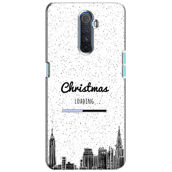 Чехол с принтом «Рождество загружается» для Realme X2 Pro