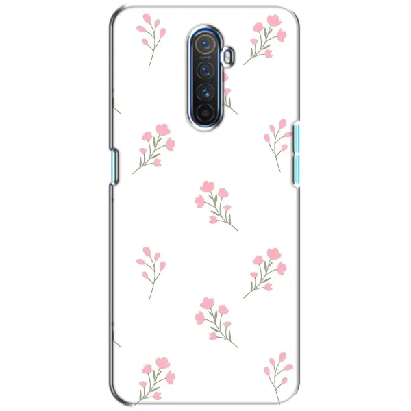 Чехол с принтом «Розовые цветы» для Realme X2 Pro