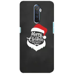 Рождественские Чехлы для Realme X2 Pro (VPrint) (Санта Крисмас)