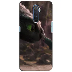 Чехол как приручить дракона на Realme X2 Pro (Сцена с драконом)
