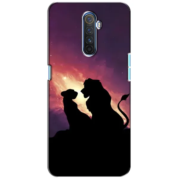 Чехол с принтом «Силуэт Симба и Налу» для Realme X2 Pro
