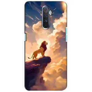 Чехол с принтом «Симба на скале» для Realme X2 Pro