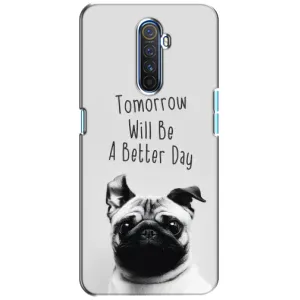 Чохли з собаками для Realme X2 Pro (VPrint) (Смішний Мопс)