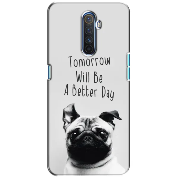 Чохол з принтом «Смішний Мопс» для Realme X2 Pro