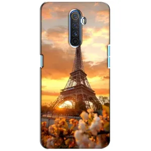 Чехол Эйфелева Башня для Realme X2 Pro - (AlphaPrint) (Солнечная башня)