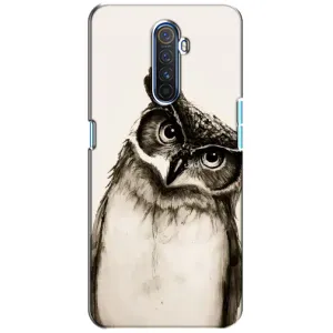 Чохол з пташками на Realme X2 Pro (VPrint) (Сова)