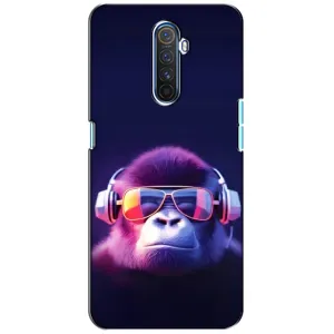 Чехол с Обезьянами Realme X2 Pro - (AlphaPrint) (Стильная обезьяна)