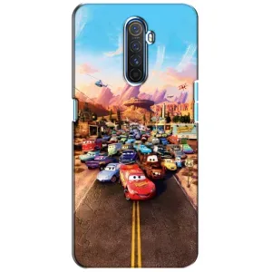 Чехол с принтом «Тачки на трассе» для Realme X2 Pro