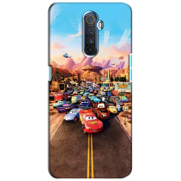 Чехол с принтом «Тачки на трассе» для Realme X2 Pro