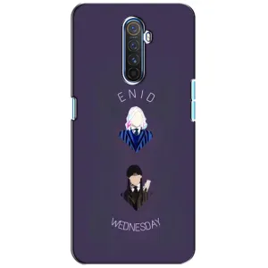Чехлы Венсдей на Realme X2 Pro Уэнсдей (AlphaPrint) (Уэнздей и подруга)
