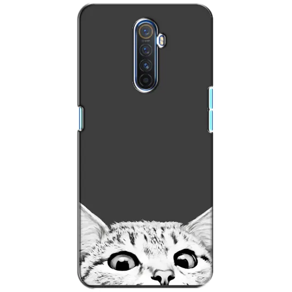 Чехол с принтом «Выглядывает кот» для Realme X2 Pro