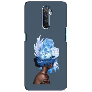 Чехлы (ART) Цветы на Realme X2 Pro (VPrint) (Квіти на голові)