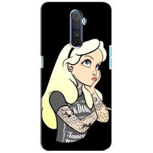Чехол с печатью для Realme X2 Pro - (Мода) (AlphaPrint) (Девочка в тату)