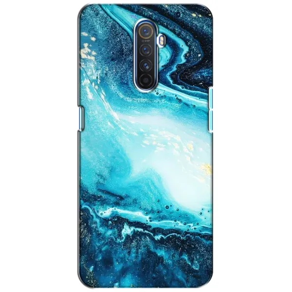 Чехол с принтом «Голубой мрамор» для Realme X2 Pro Чехол с принтом «Голубой мрамор» для Realme X2 Pro