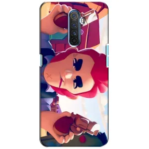 Чехол для Realme X2 Pro Бравл Старс (VPrint) (Кольт)