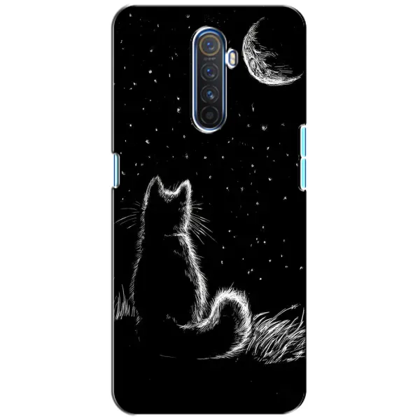 Чехол с принтом «Котик и луна» для Realme X2 Pro