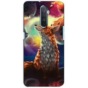 Чехол с принтом «Лисица в космосе» для Realme X2 Pro