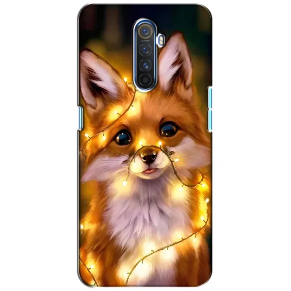 Чехол с принтом «Лисичка в гирляндах» для Realme X2 Pro Чехол с принтом «Лисичка в гирляндах» для Realme X2 Pro