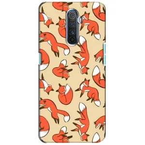 Чехол с принтом «Лисички» для Realme X2 Pro