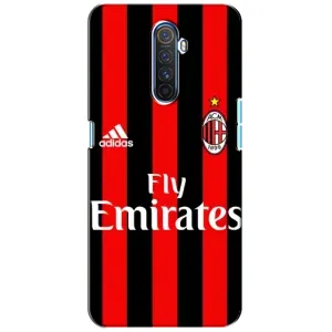 Чехлы для Realme X2 Pro (VPrint) - Футбольные клубы (Milan)