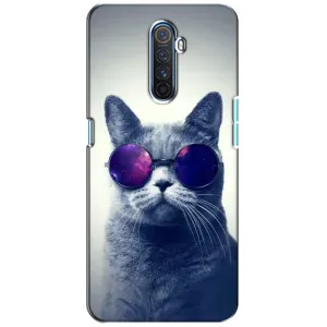 Чехол с принтом для Realme X2 Pro (AlphaPrint) Модные коты (Стильный кот)