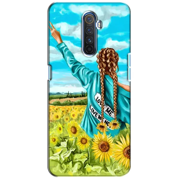 Чехол с принтом «Украиночка» для Realme X2 Pro