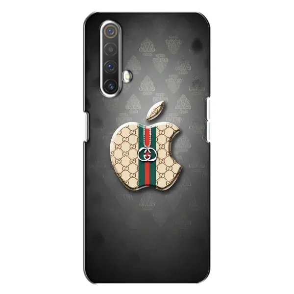 Чехол с принтом «Apple gucci» для Realme X3