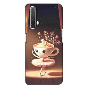 Чехол с мемом Тралалело тралала на Realme X3 (Балерина капучина)