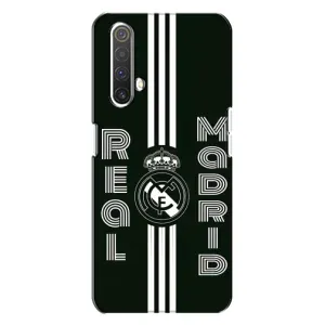 ФК Реал Мадрид чехлы для Realme X3 (AlphaPrint) (черно белый Реал)