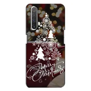 Рождественские Чехлы для Realme X3 (VPrint) (Елочка узорная)