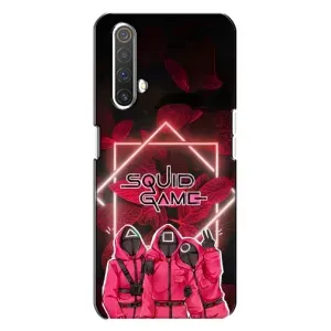 Чохол Гра в кальмара для Realme X3 (Охоронці Гра кальмара)