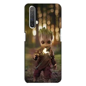 Чехол МАРВЕЛ для Реалми Х3 (AlphaPrint) (I am Groot)