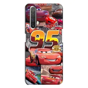 Силиконовый чехол Маквин для Realme X3 (Коллаж Молния Маквин)