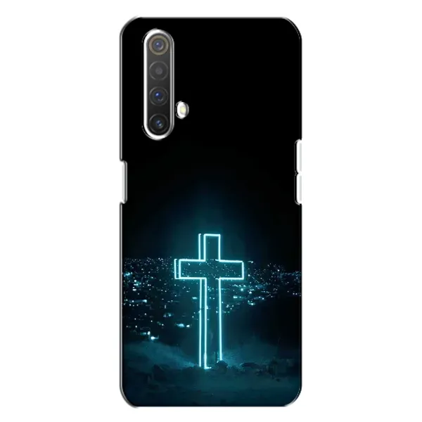 Чохол з принтом «Хрест і місто» для Realme X3